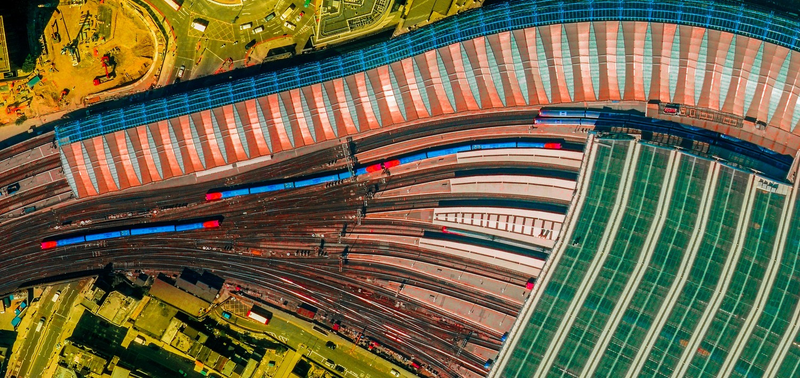 Illustration for article titled These Stunning Geometric Patterns Were Created From Google Earth Images